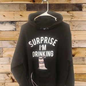 Surprise I'm Drinking Again Hoodie